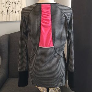 RBX running shirt reflective stripe on back NWOT